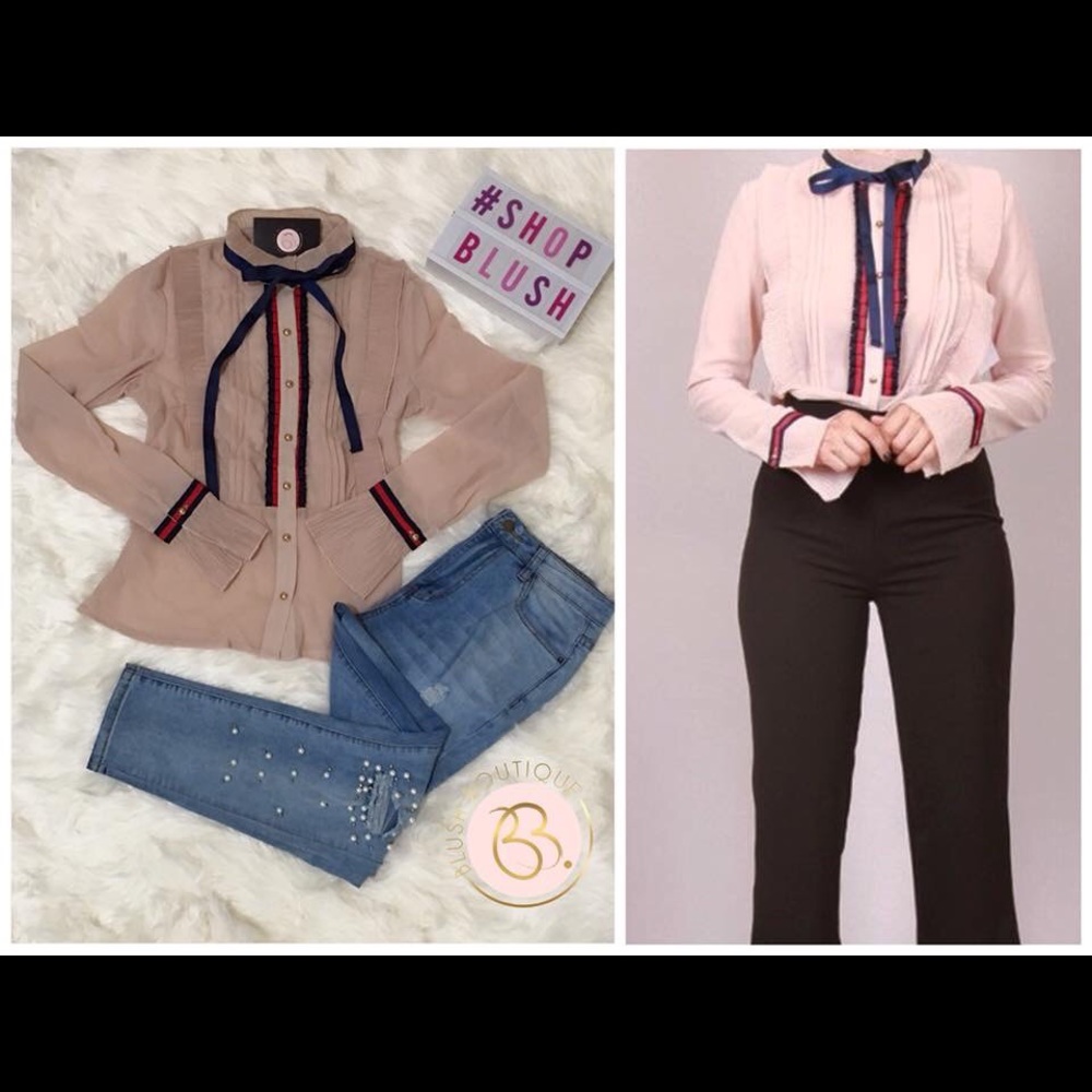 Blush Blouse